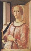 Sandro Botticelli Portrait of Smeralda Brandini Germany oil painting artist